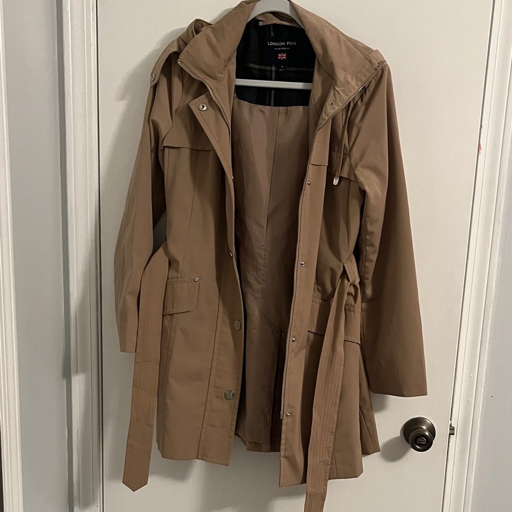 London Fog Belted Trench Coat